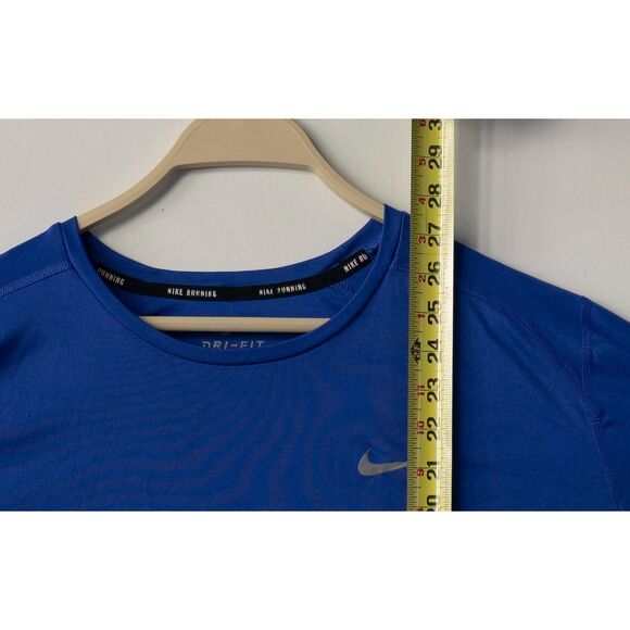 Nike Running Men's Training Top Shirt Ozone Blue Size‎ L - Picture 4 of 5